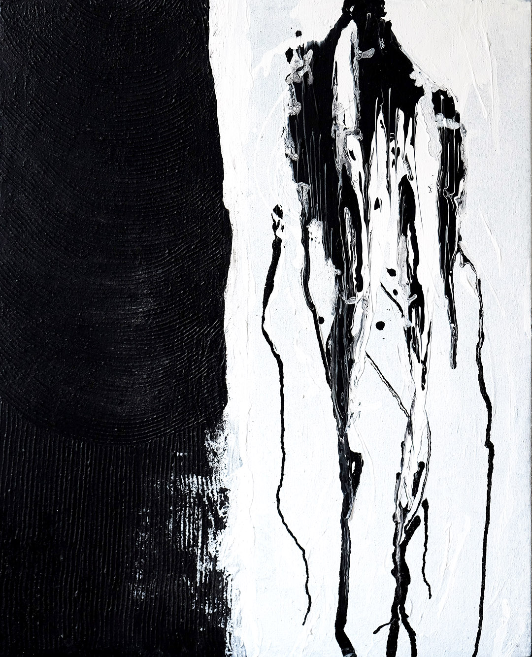 White noise - Pintura / Peinture. Medium: Acrylic on canvas, Year: 2020. — Estela Currao.
